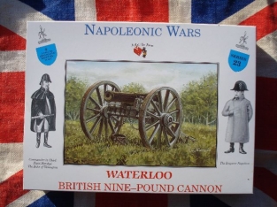 A CALL to ARMS 3223  British nine-pound cannon Brits kanon Waterloo